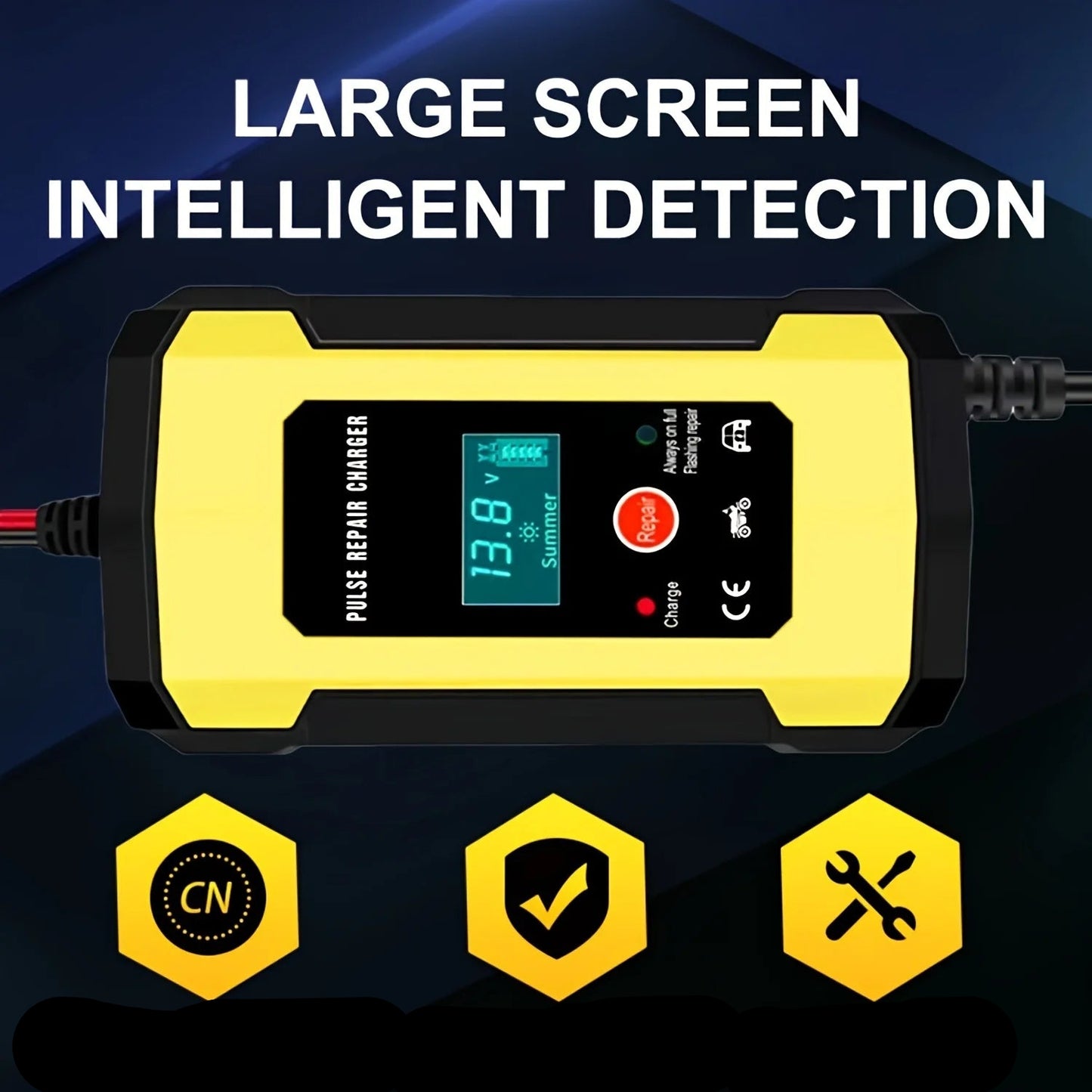 CARGADOR INTELIGENTE PARA BATERIA DE AUTO