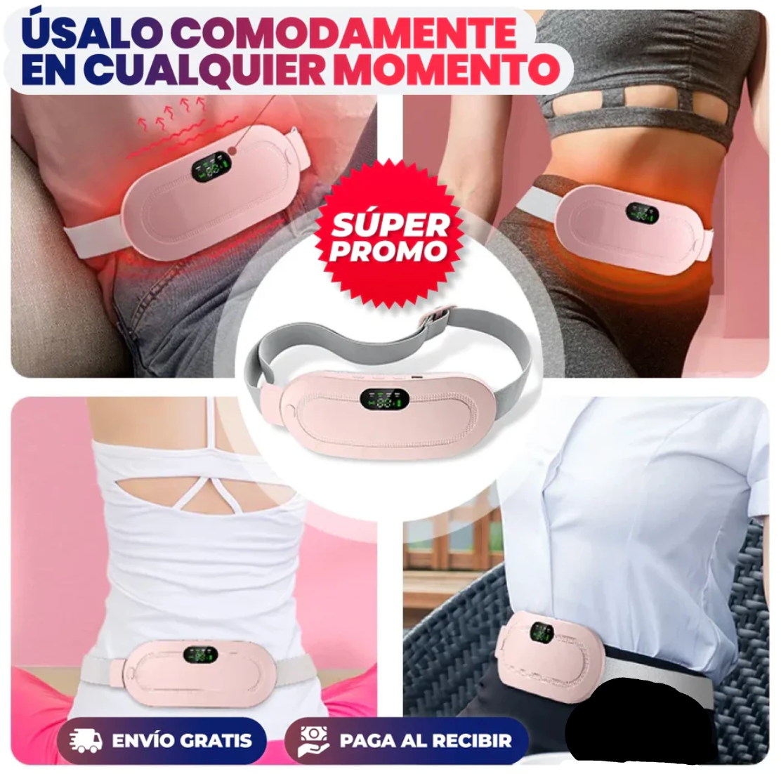 Cinturón Menstrual. Alivio mes a mes!🩸