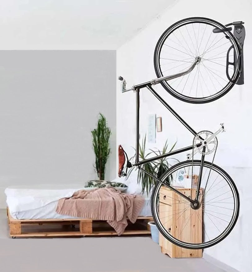 Gancho y soporte de muro para bicicletas