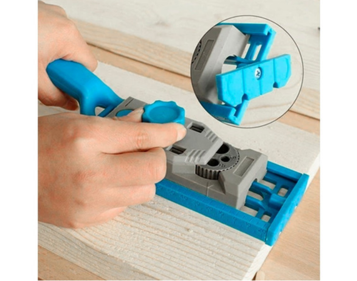 Guía para tarugo de unión invisible