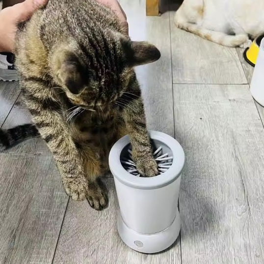 Limpiador de patas eléctrico