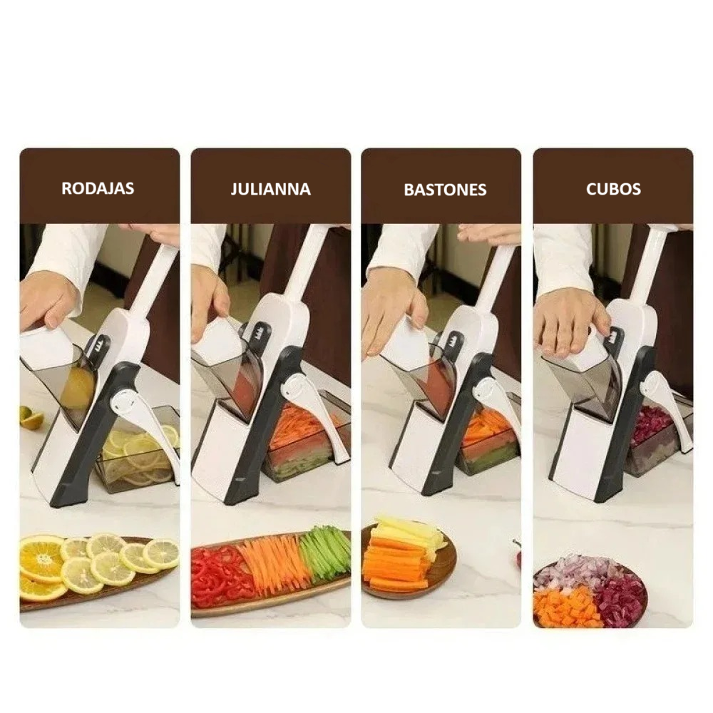 Cortadora de Verduras Multifuncional ¡Mandolina PRO!