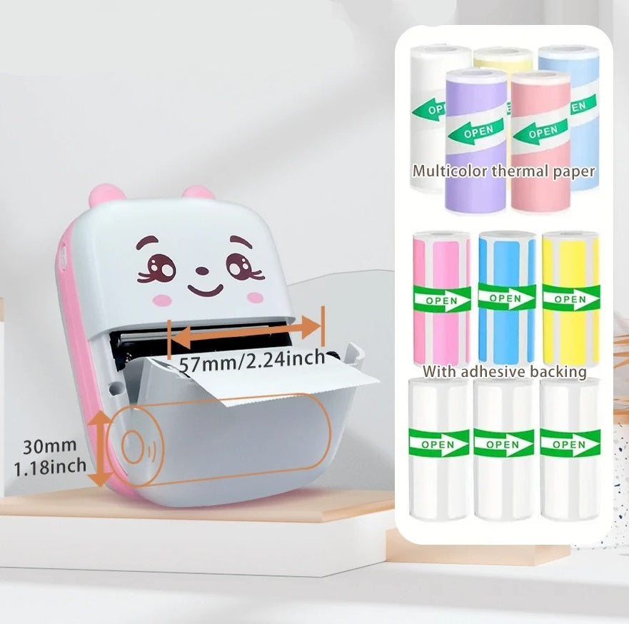 Mini impresora portátil Gatito