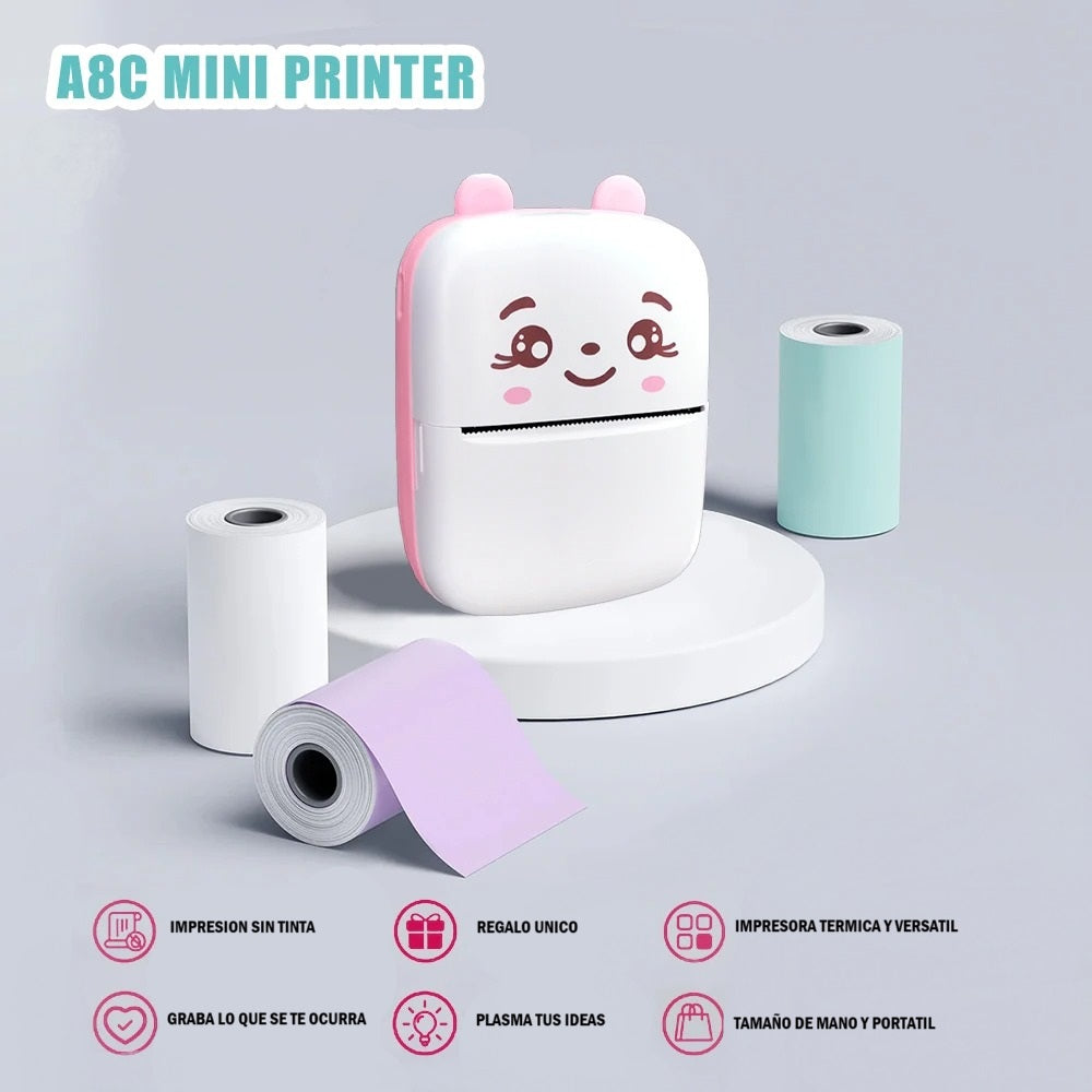 Mini impresora portátil Gatito
