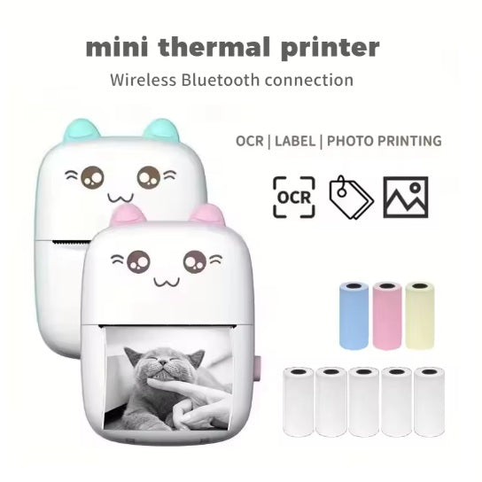 Mini impresora portátil Gatito