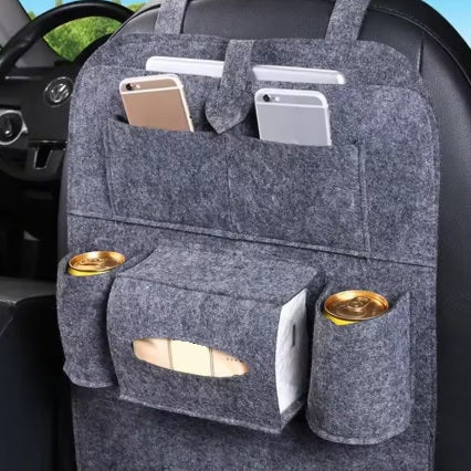 Organizador respaldo de asiento de auto