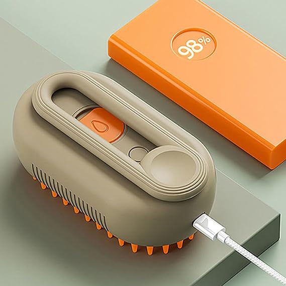 Cepillo Vapor 3 en 1. Todo Lo Que Necesitas Para Tu Mascota! 🐱🐶