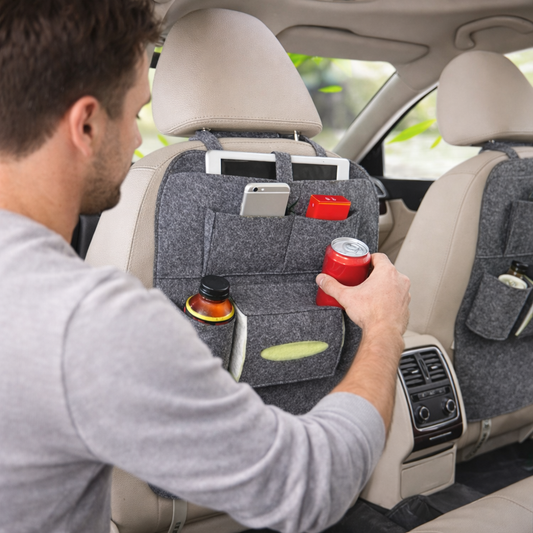 Organizador respaldo de asiento de auto