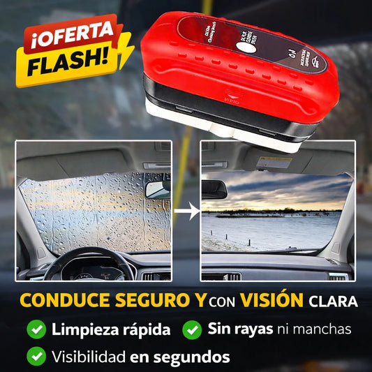 Limpiador Anti Empañe. Tu Seguridad Está Primero 🧽💦🚗
