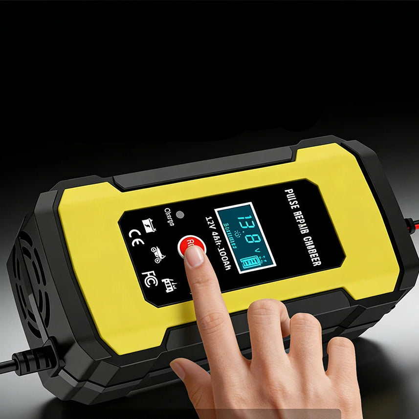 CARGADOR INTELIGENTE PARA BATERIA DE AUTO