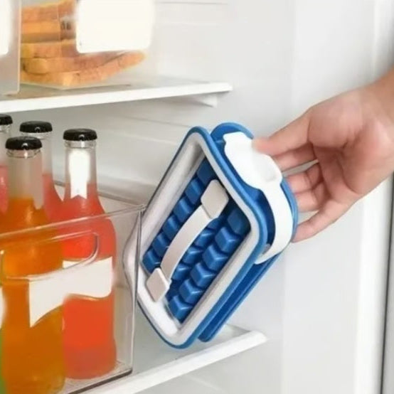 Botella para hacer hielo