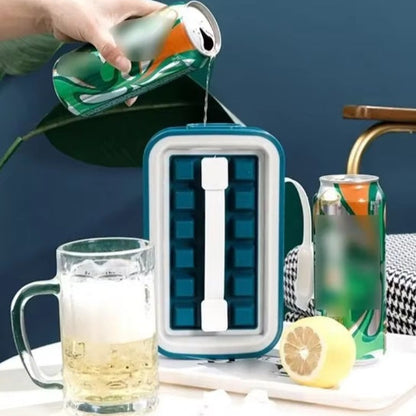 Botella para hacer hielo