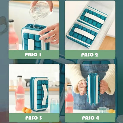Botella para hacer hielo
