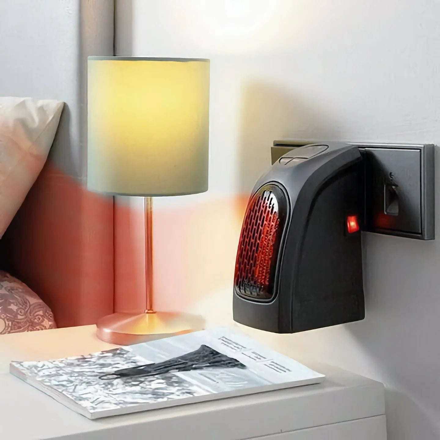 Calefactor Enchufe de Bajo Consumo