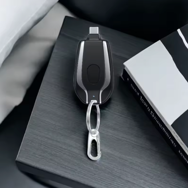 CARGADOR PORTATIL POWER BANK TAMAÑO LLAVERO