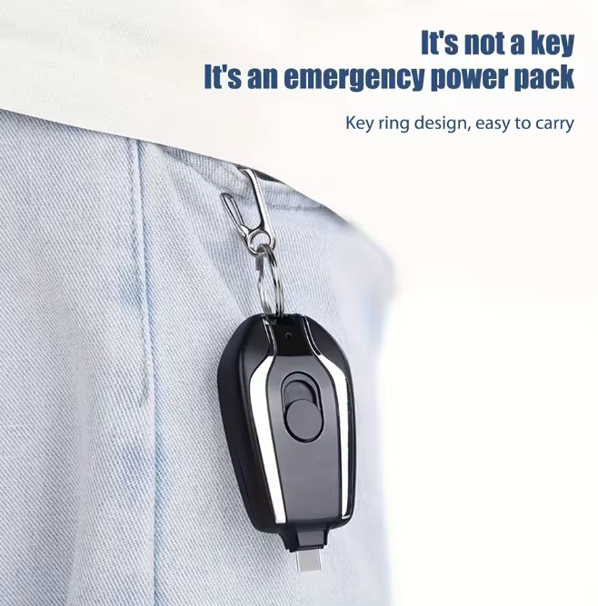 CARGADOR PORTATIL POWER BANK TAMAÑO LLAVERO