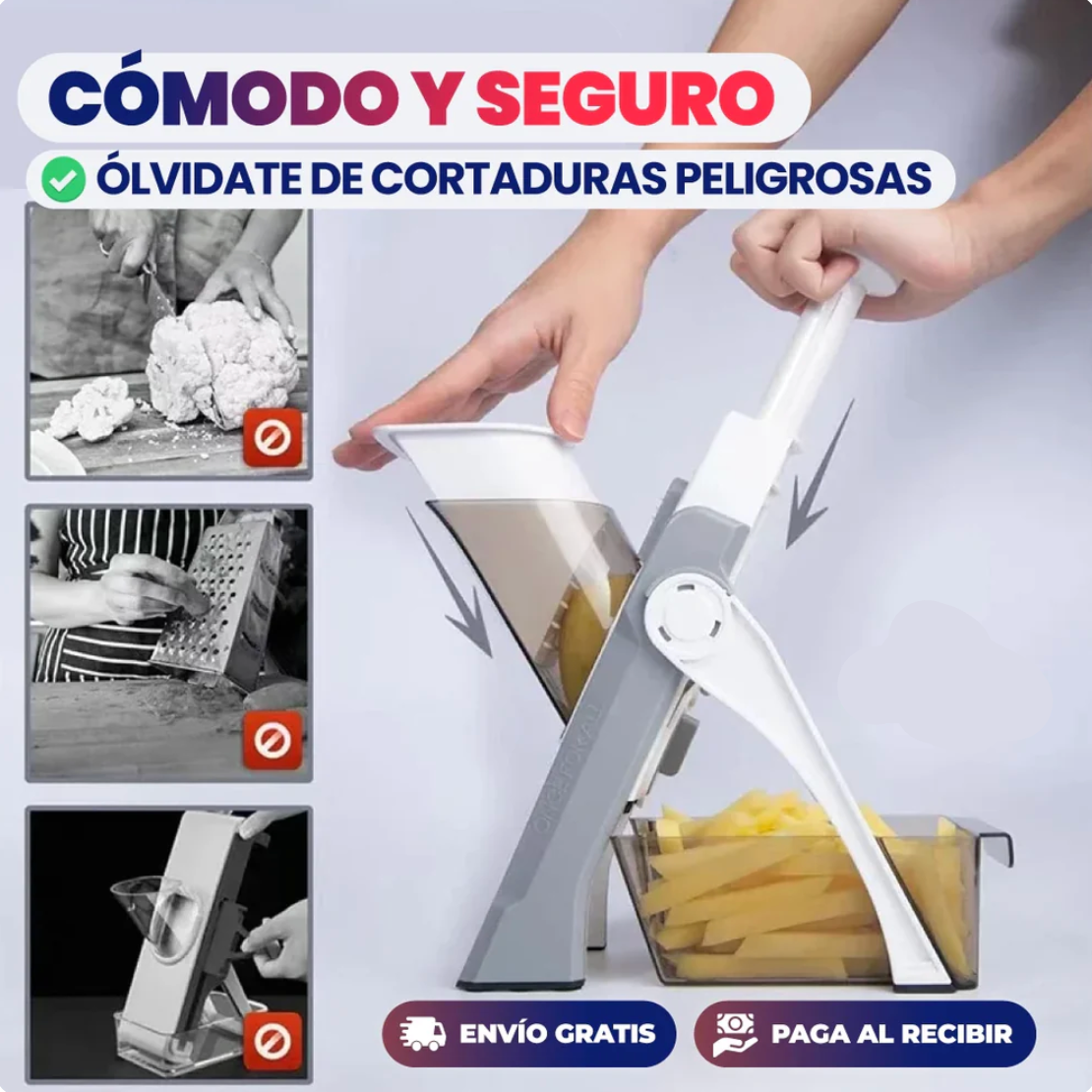 Cortadora de Verduras Multifuncional ¡Mandolina PRO!