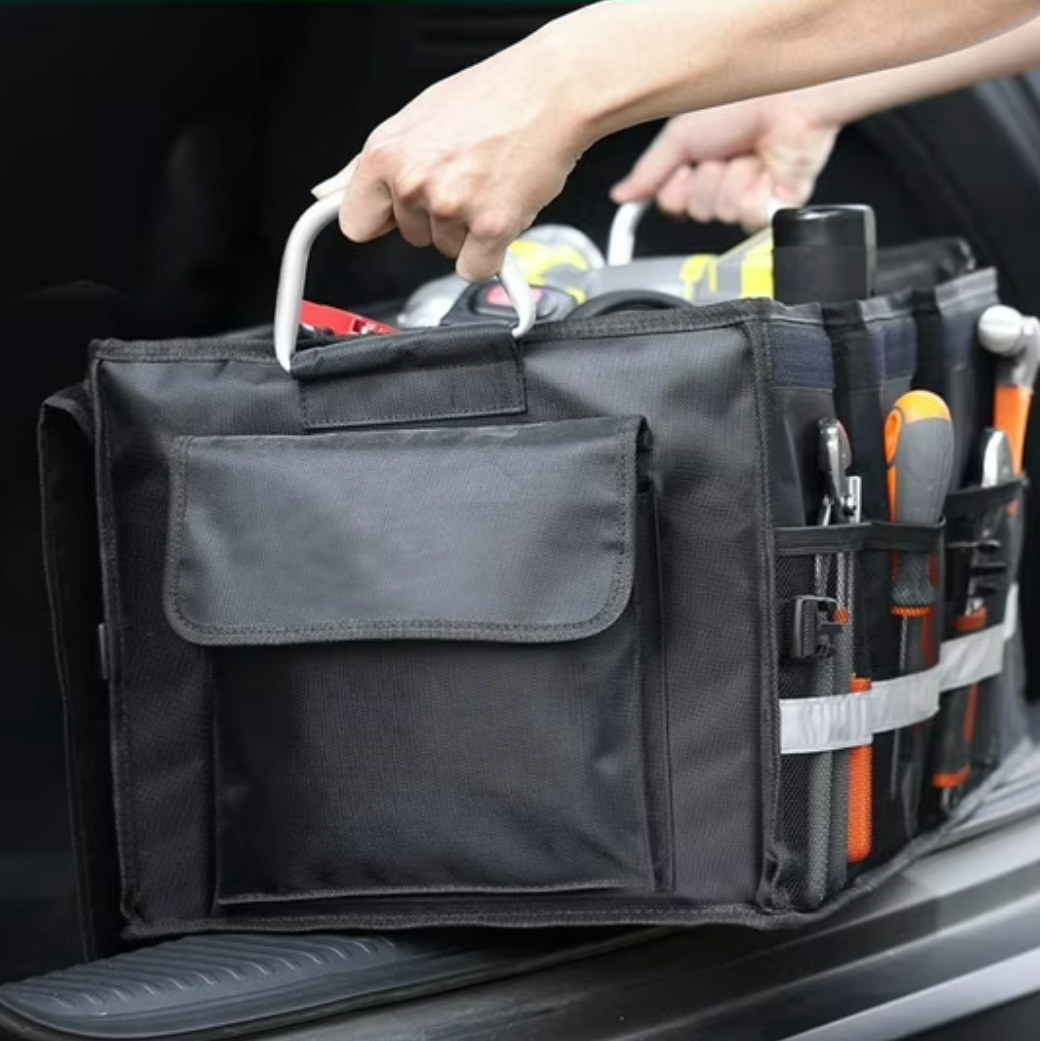 Organizador para maletero de auto ¡Orden y espacio al instante!