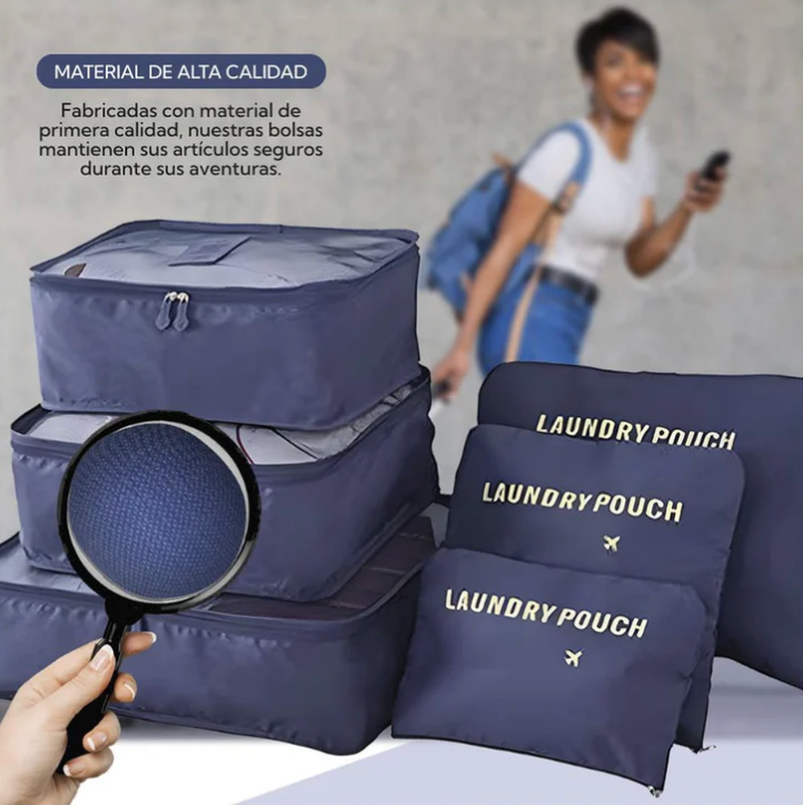 Set de organizadores para maleta