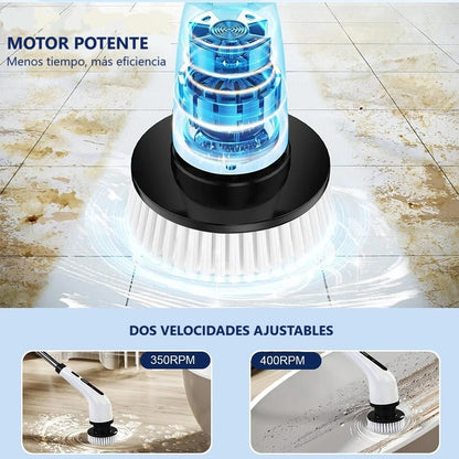 Cepillo eléctrico de limpieza, Adios al esfuerzo!