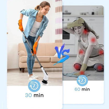 Cepillo eléctrico de limpieza, Adios al esfuerzo!