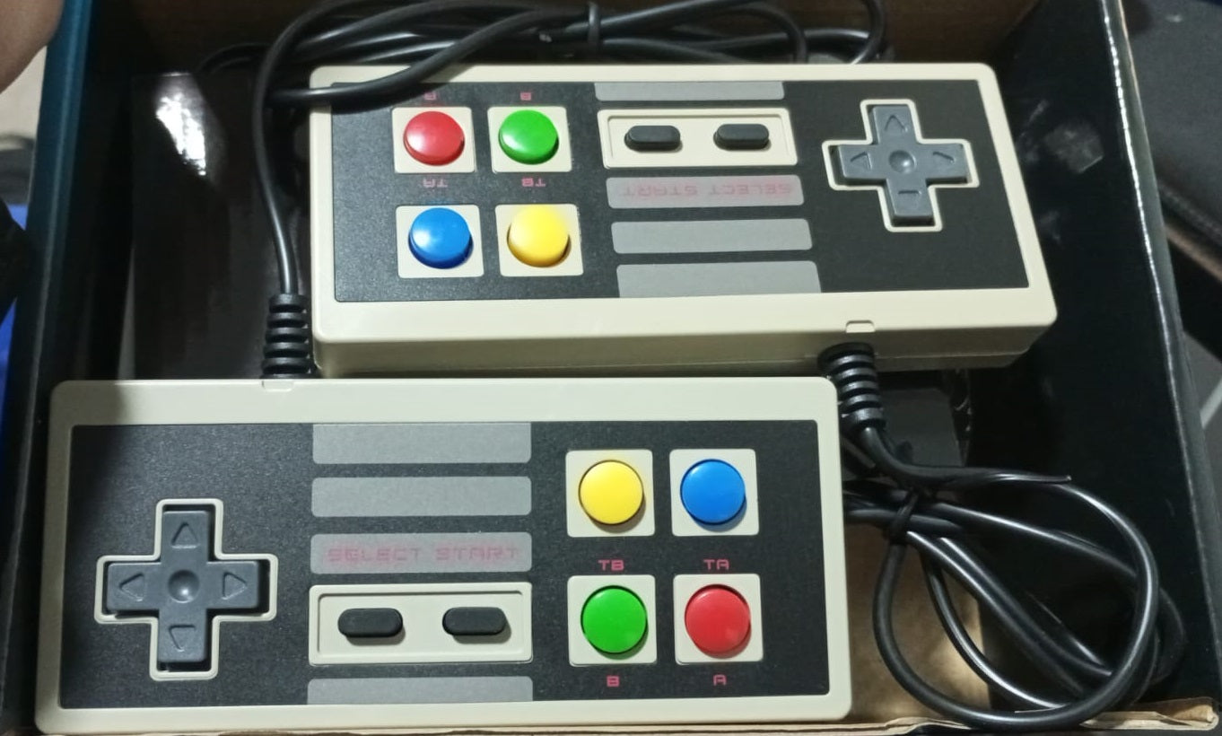 Consola retro tipo Nintendo