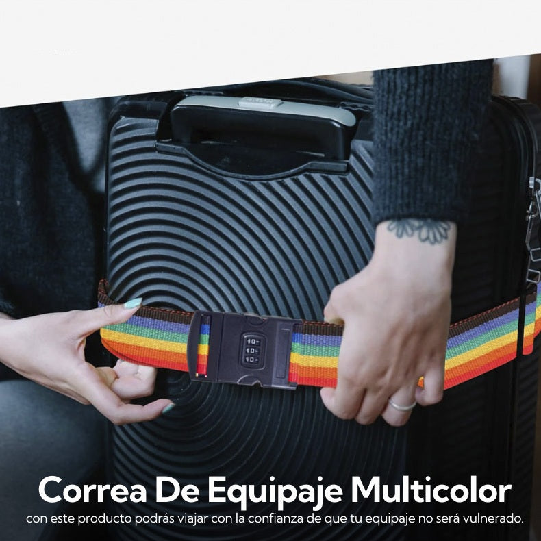 Correas de seguridad para equipaje con clave