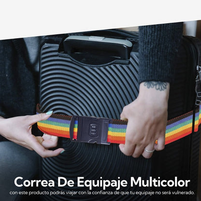 Correas de seguridad para equipaje con clave