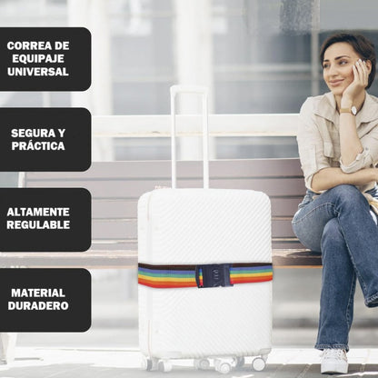 Correas de seguridad para equipaje con clave