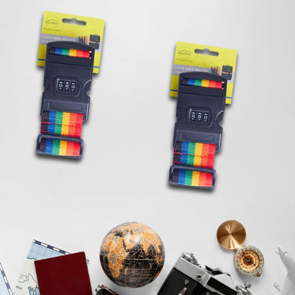 Correas de seguridad para equipaje con clave