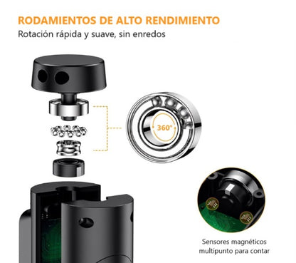 Cuerda de saltar con contador digital