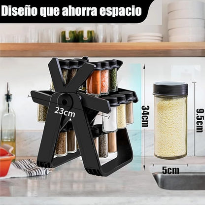 Especiero Giratorio 360 18 Frascos!