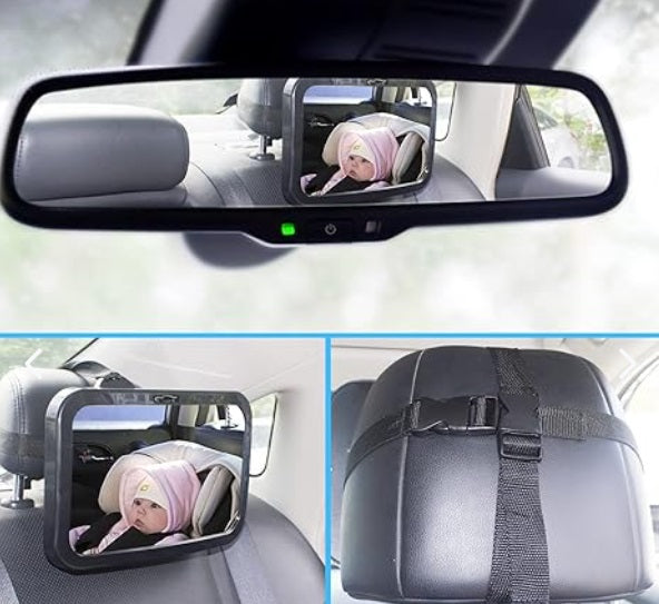 Espejo de seguridad infantil para autos