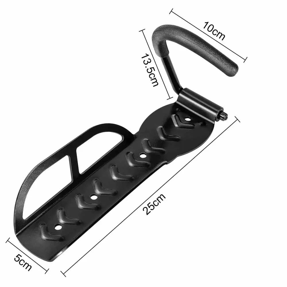 Gancho y soporte de muro para bicicletas