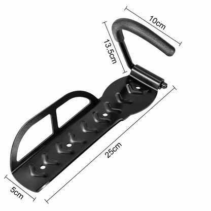 Gancho y soporte de muro para bicicletas