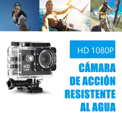 Cámara Go Pro Full HD 4K 30FPS