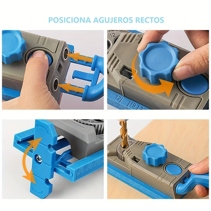 Guía para tarugo de unión invisible