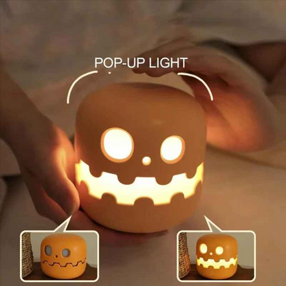 Luz Nocturna Lampara Calabaza