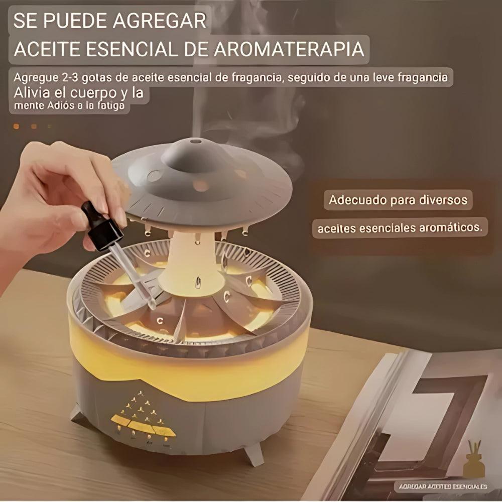 Humidificador diseño OVNI