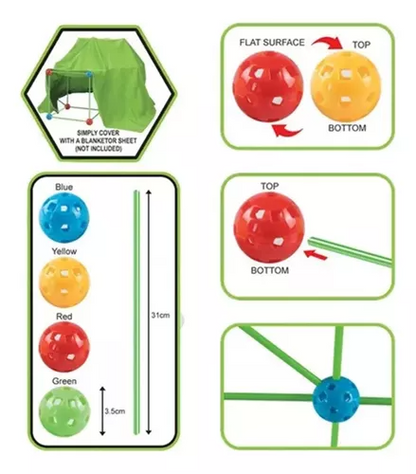 Kit estructura de construcción para niños