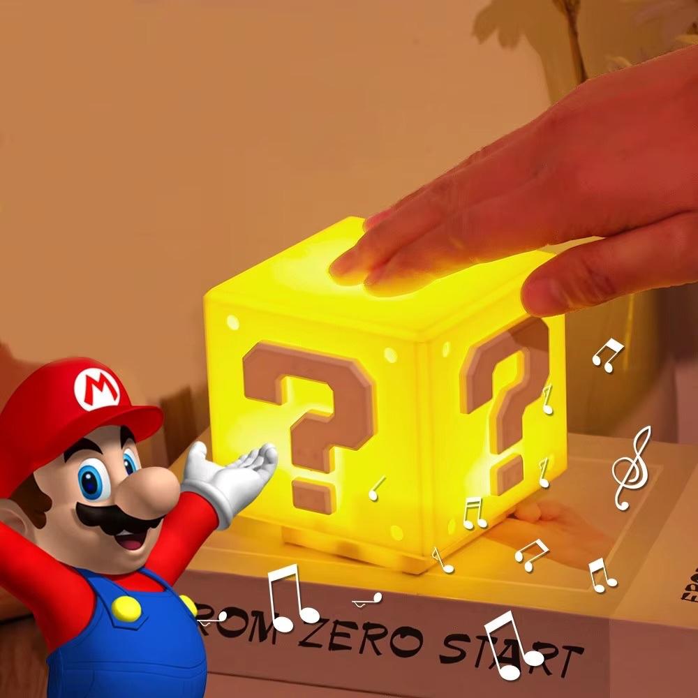 Lámpara Cubo Mario Bros