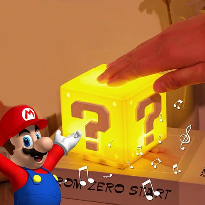 Lámpara Cubo Mario Bros