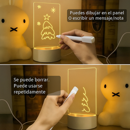 Lámpara LED Pizarra