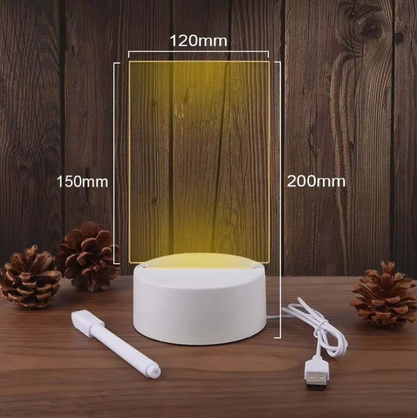 Lámpara LED Pizarra