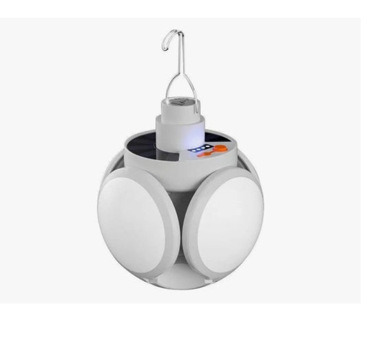 Lámpara de Emergencia de Triple Foco Esférico