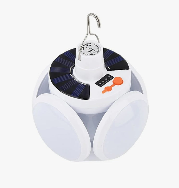 Lámpara de Emergencia de Triple Foco Esférico