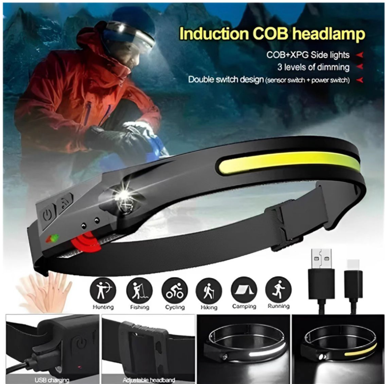 Linterna LED frontal