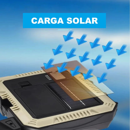 Linterna Solar Power Bank + Kit de herramientas