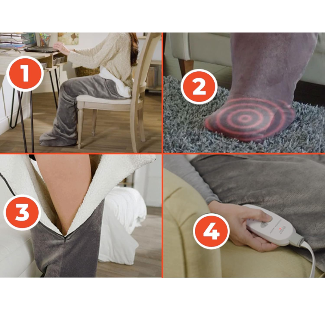 Manta térmica de calor y vibración