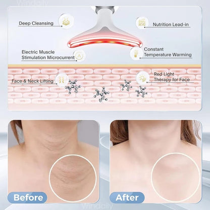 Masajeador y reductor de papada facial